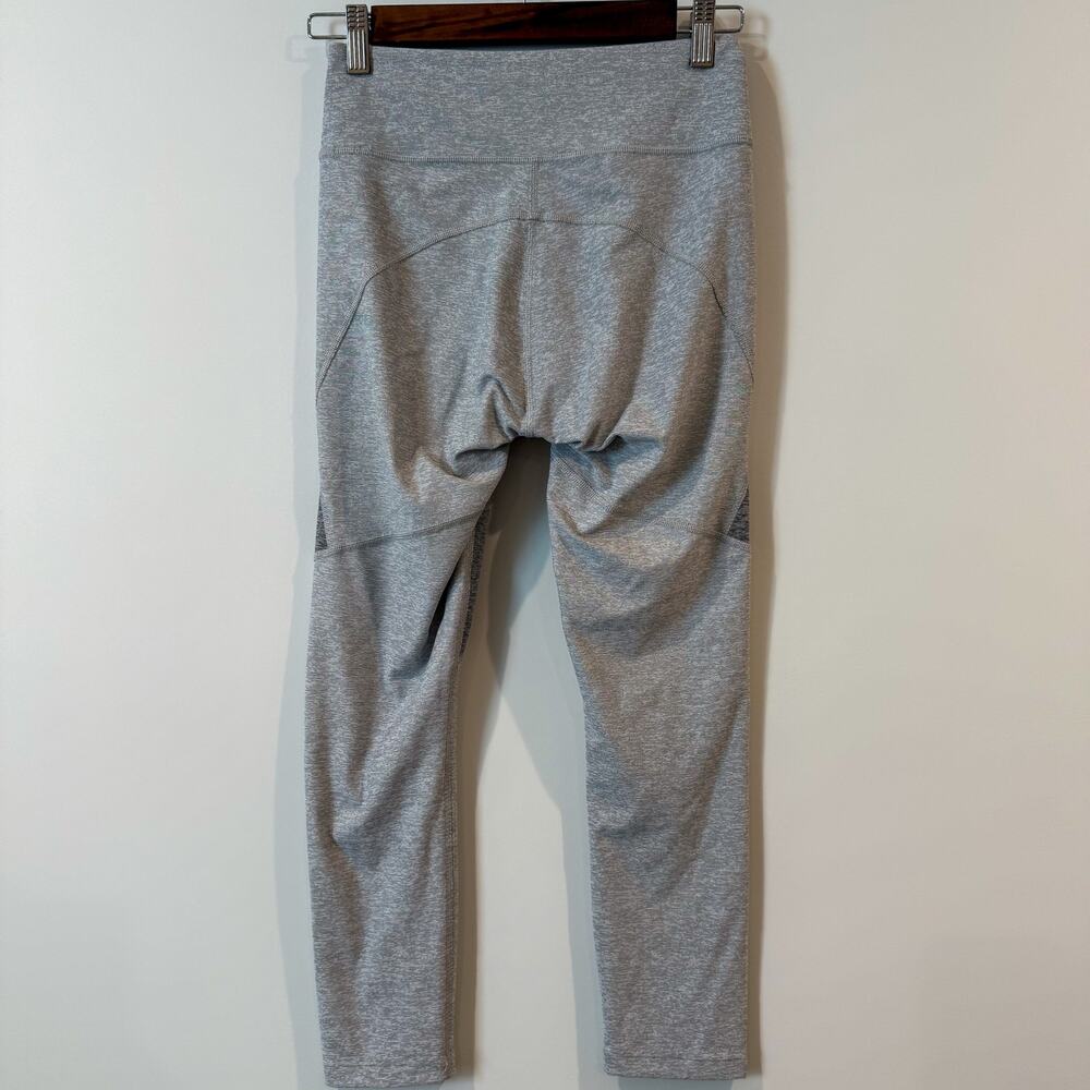 OUTDOOR VOICES Warmup Legging Gray Colorblock Sz S 7/8 Length - Picture 5 of 5